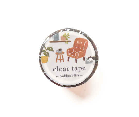 Tape transparent - Le salon