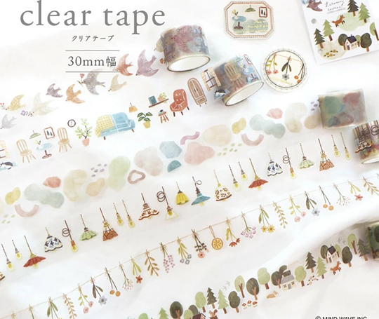 Tape transparent - Le salon