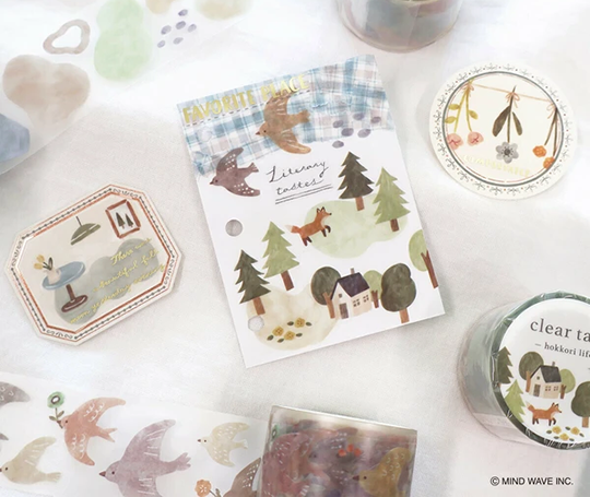 Tape transparent - La forêt