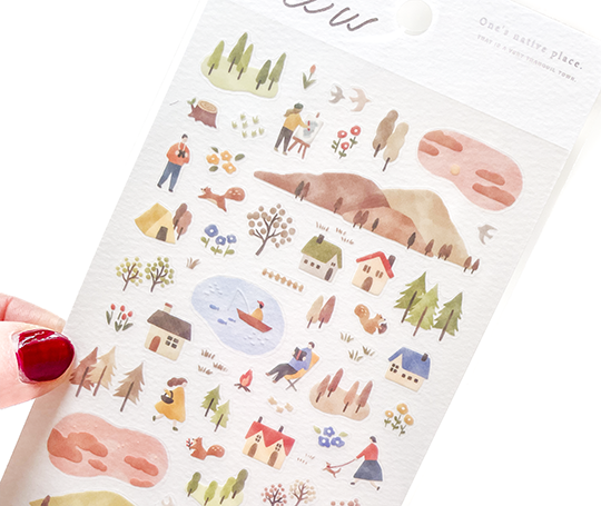 Planche d'autocollants View - 6pm