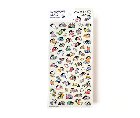 Planche d'autocollants - La détente