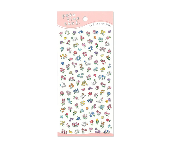 Planche d'autocollants - Mini fleurs