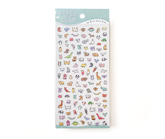 Planche d'autocollants - Mini animaux