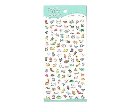 Planche d'autocollants - Mini animaux