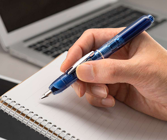 Platinum - stylo-plume Curidas - Abyss Blue