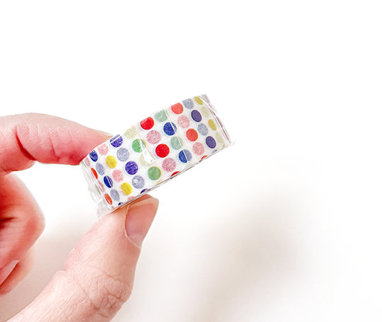 MT For kids - washi tape Colorful dot