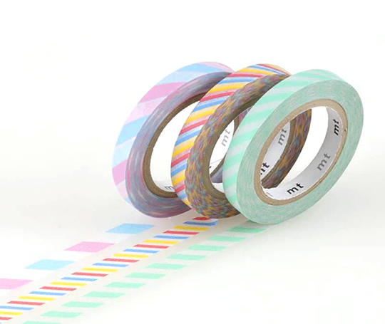 MT slim - washi tape 6 mm Twist cord A
