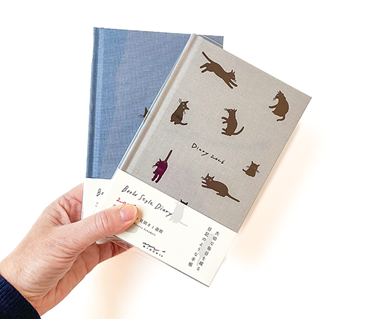 Midori - Agenda 2026 B6 slim toilé - gris