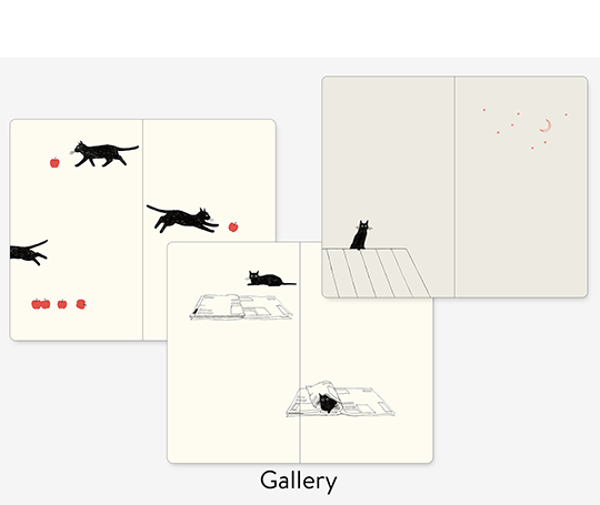 Midori - Agenda 2026 B6 slim toilé - gris