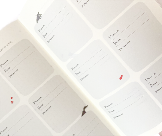 Midori - Agenda 2026 B6 slim toilé - gris