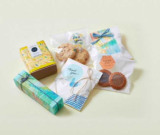 Bloc de feuilles autocollantes de papier washi - Plain colors