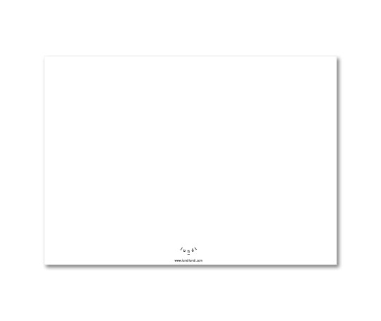 Carte double - Baies mauves