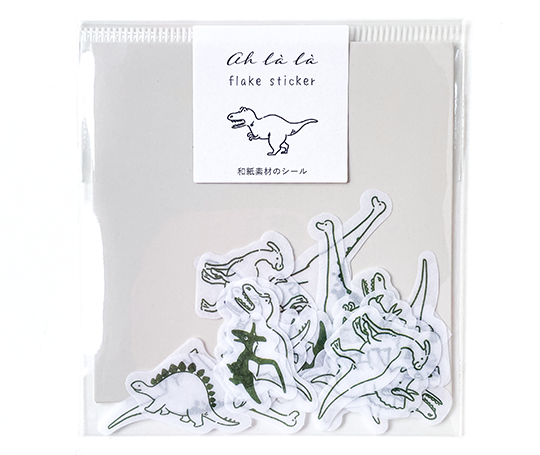 Autocollants "flake" Ah là là - Dinosaures