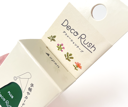 Mini dérouleur de washi tape Deco Rush - Fleurs