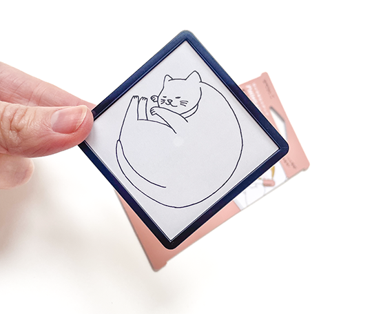 Midori - Cachet pré-encré Chat