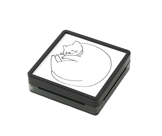 Midori - Cachet pré-encré Chat