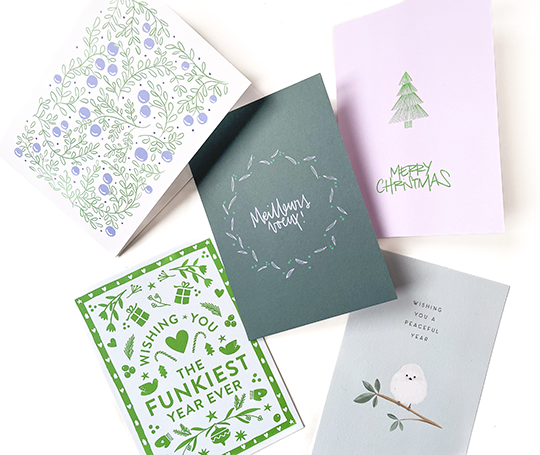 Carte double - Merry Christmas 2026