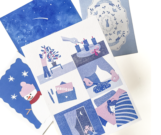 Carte - Conte de Noël