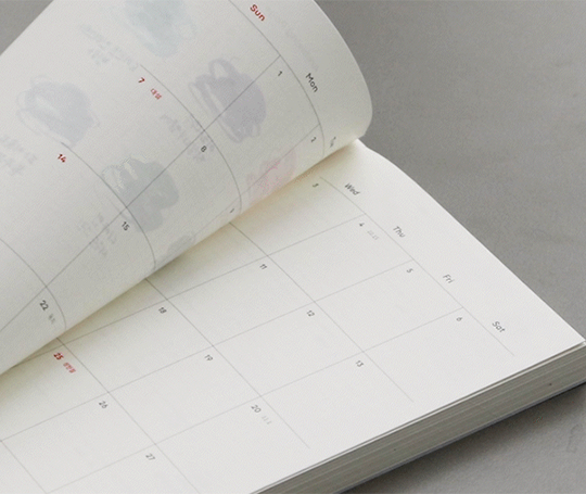 Agenda 2026 - Solitude Diary - Cream