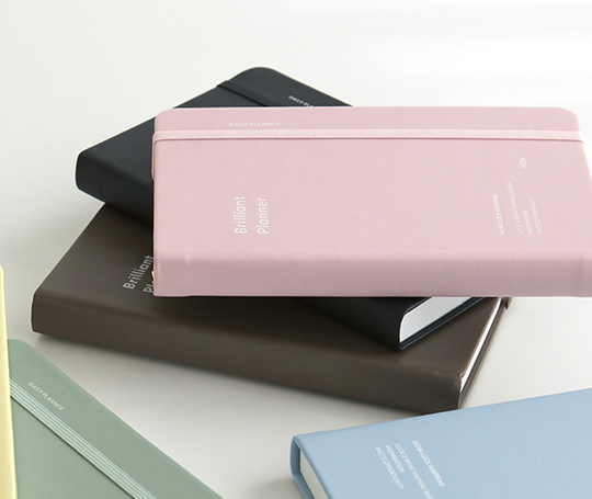 Agenda 2026 - Brilliant plannificateur semainier - rose