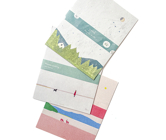 Ensemble de papier à lettres - Lakeside Taku Bannai