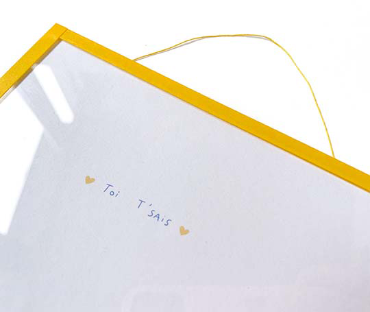 Cadre photo fait main - A6