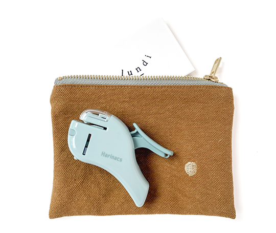 Petite pochette en coton - Nuts