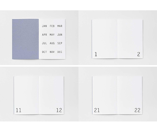 Carnet Finger Paper avec pages numérotées de 1 à 31 - Deep Purple