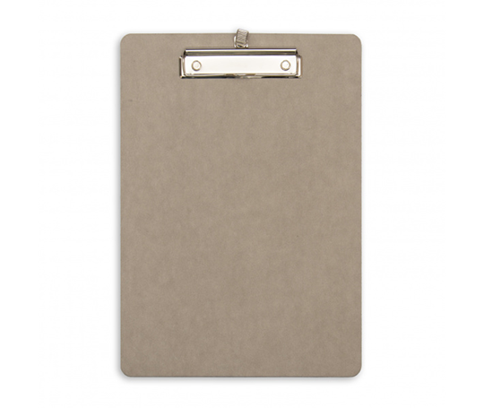 Tablette écritoire à pince