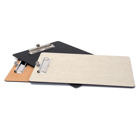 Tablette écritoire à pince