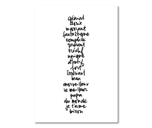 Carte - Papa Génial