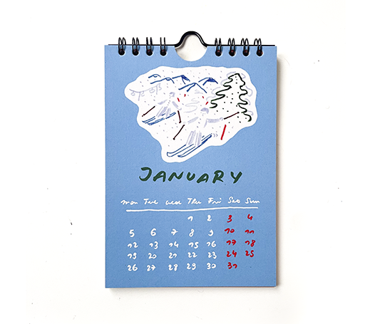 Petit calendrier 2026 - par Rima