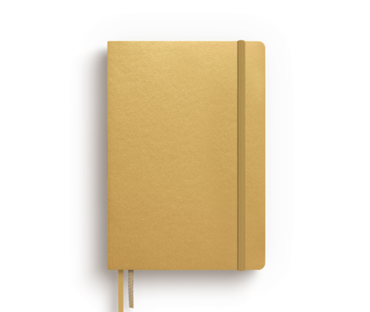 Leuchtturm carnet A5 rigide - Gold