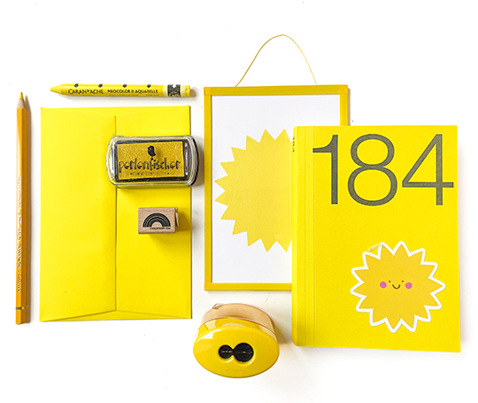 Marjolein Delhaas journal 184 (+ housse) - Y012 Yellow