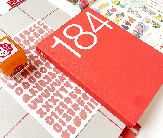 Marjolein Delhaas journal 184 (+ housse) - 172 Orange