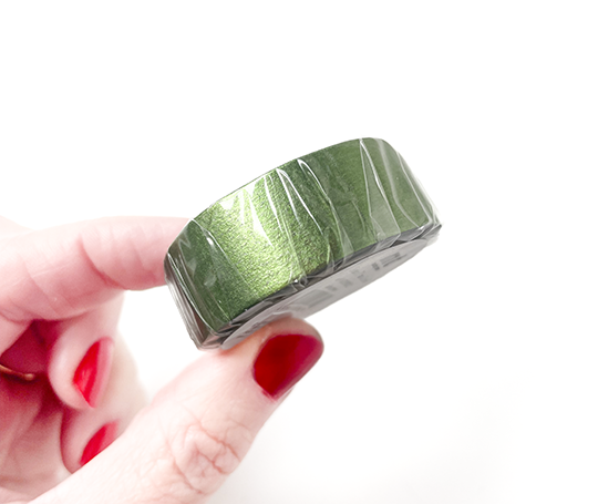 MT uni - washi tape Metallic vert clair