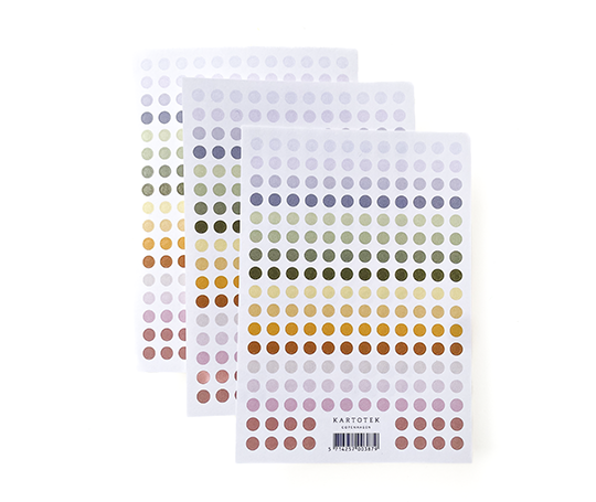 Planche d'autocollants - Micro Dots