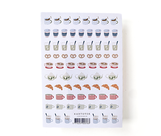 Planche d'autocollants - Mini Coffee