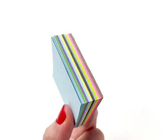 100 Mini feuilles de papier origami - 5x5 cm