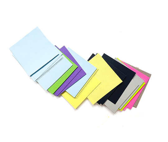 100 Mini feuilles de papier origami - 5x5 cm