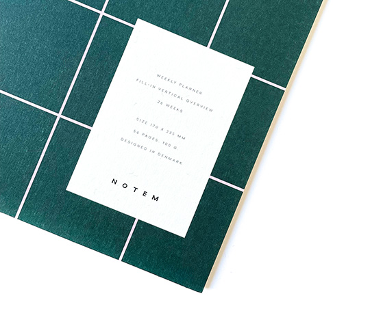 Notem - Planificateur MILO - semainier