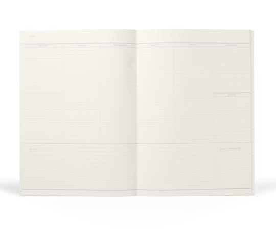 Notem - Planificateur MILO - semainier