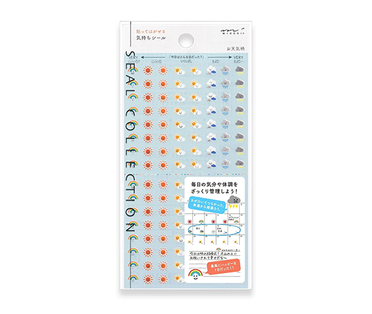 Midori - mini autocollants - Weather