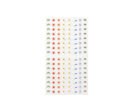 Midori - mini autocollants - Weather