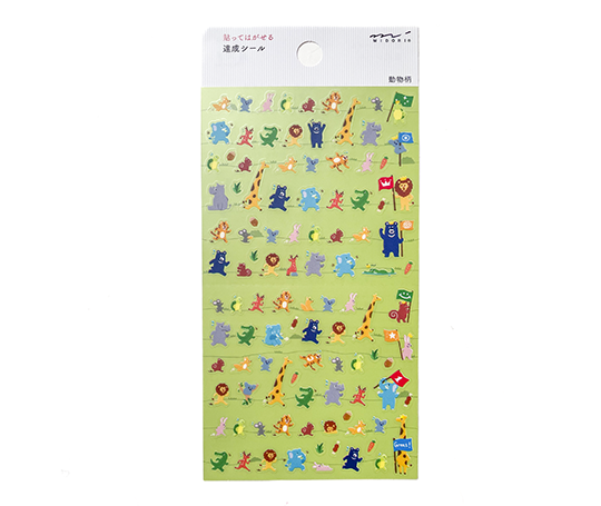 Midori - mini autocollants - Achievement Animal