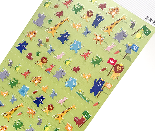 Midori - mini autocollants - Achievement Animal