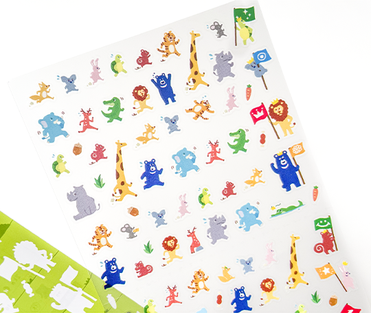 Midori - mini autocollants - Achievement Animal