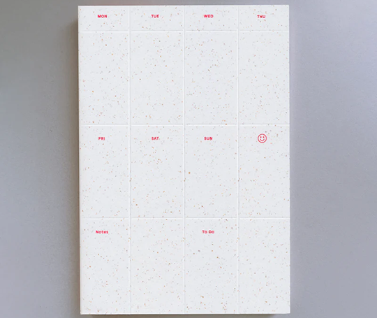 Carnet planificateur non-daté en colonnes