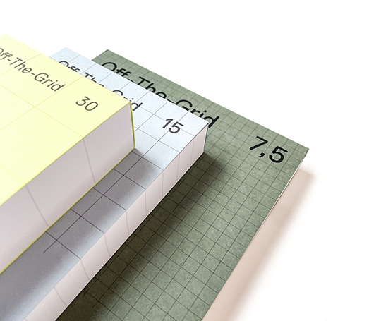 Gros bloc-notes Off-The-Grid - Sky