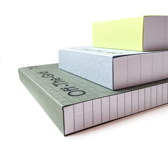 Gros bloc-notes Off-The-Grid - Lime